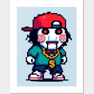 HIP-HOP Jigsaw 8 Bit Posters and Art